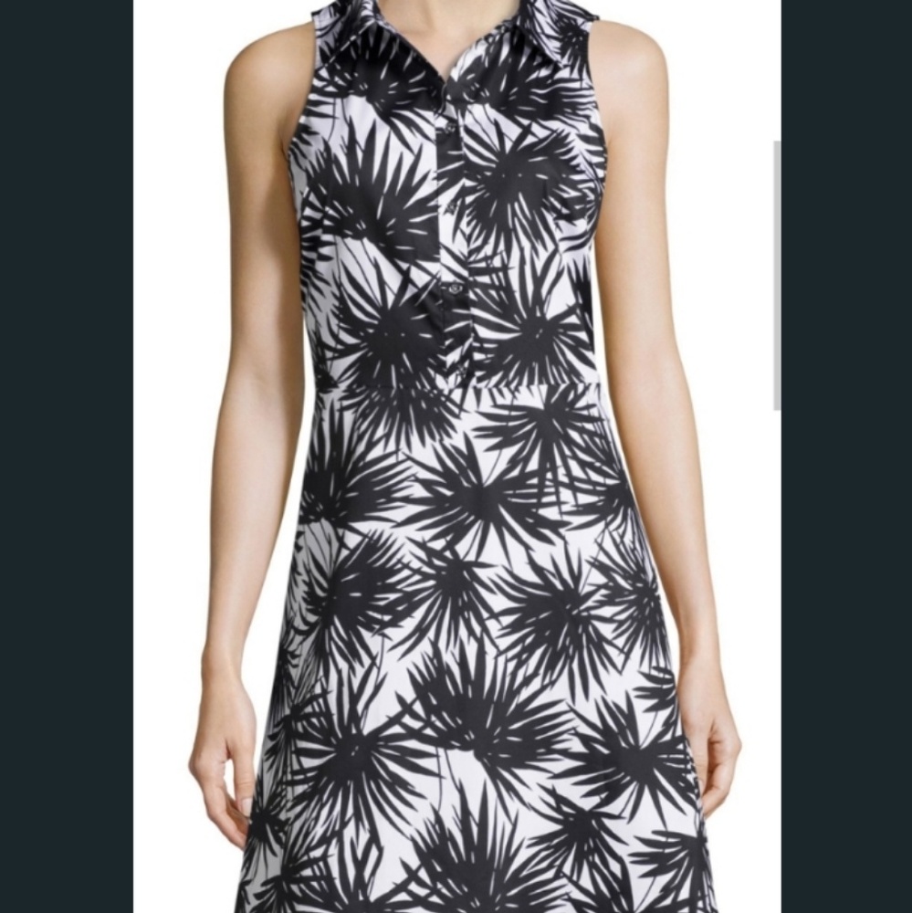 Michael Kors palm print dress